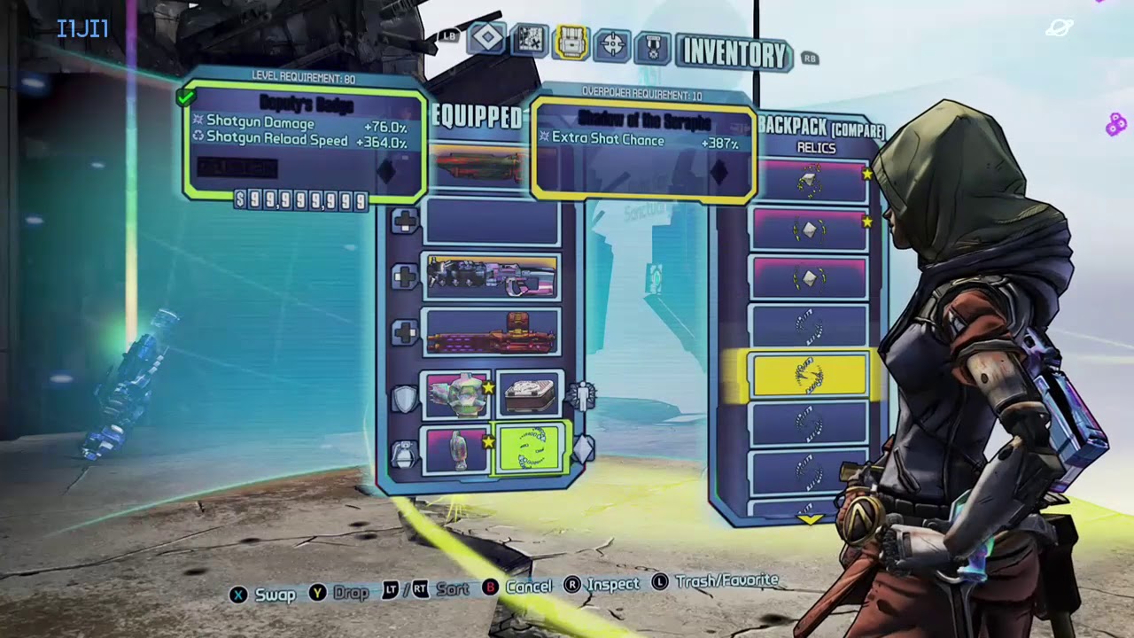 xbox one borderlands 2 modded game saves